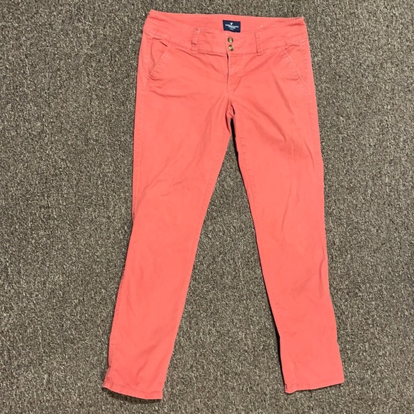 American Eagle Outfitters Pants - American Eagle Skinny Stretch Khakis Size 6